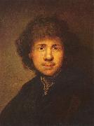 REMBRANDT Harmenszoon van Rijn Bust of Rembrandt. oil painting on canvas